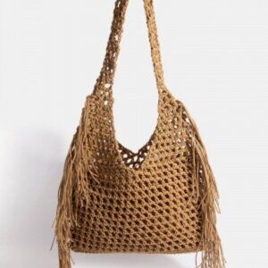 Crochet Fringe Bag Crossbody Western NWT